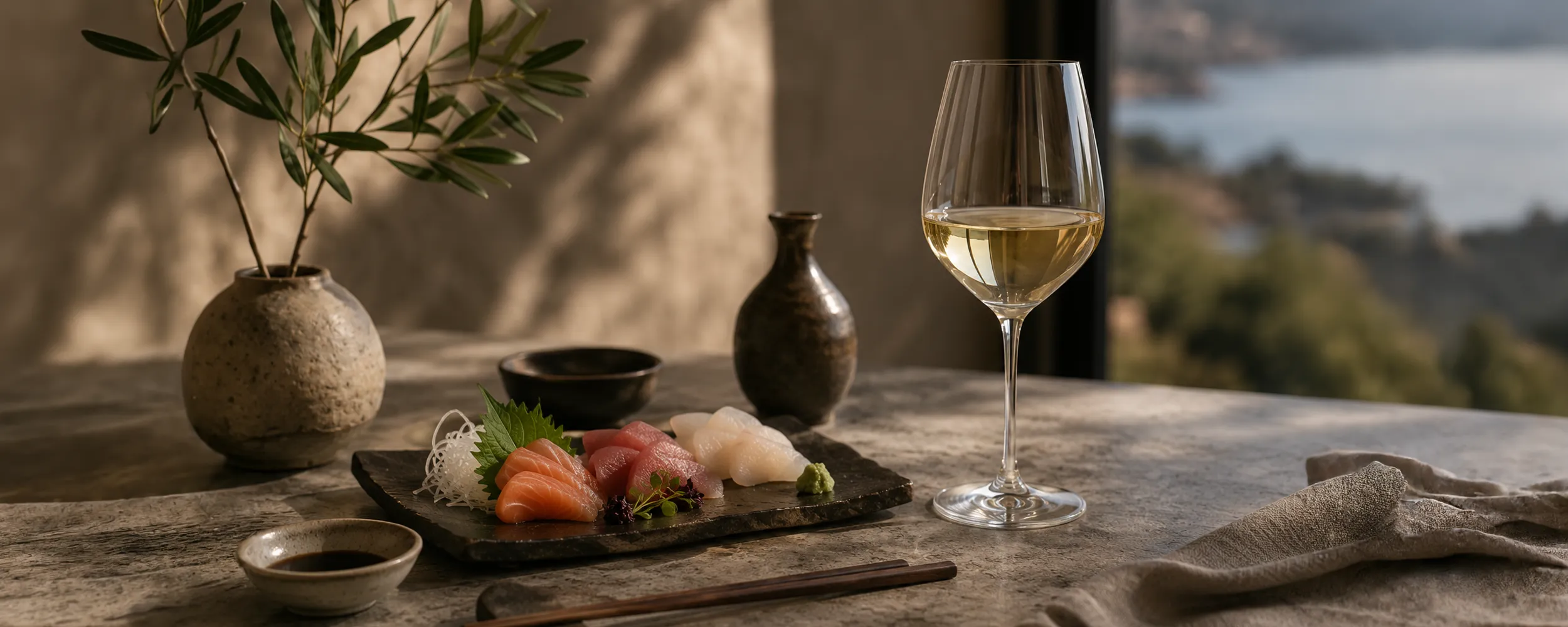 Riesling & Sashimi – Mineral & Ocean